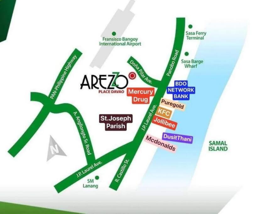 Ar02 1Bedroom Condo Unit With Free Pool, Hbo, Netflix & Wifi Davao City Eksteriør bilde